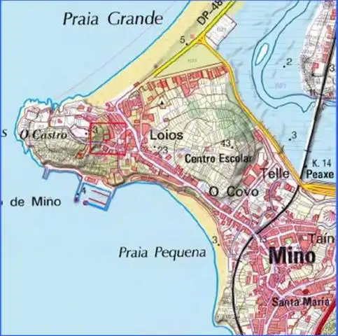 Vista exterior de Residencial en venda en Miño