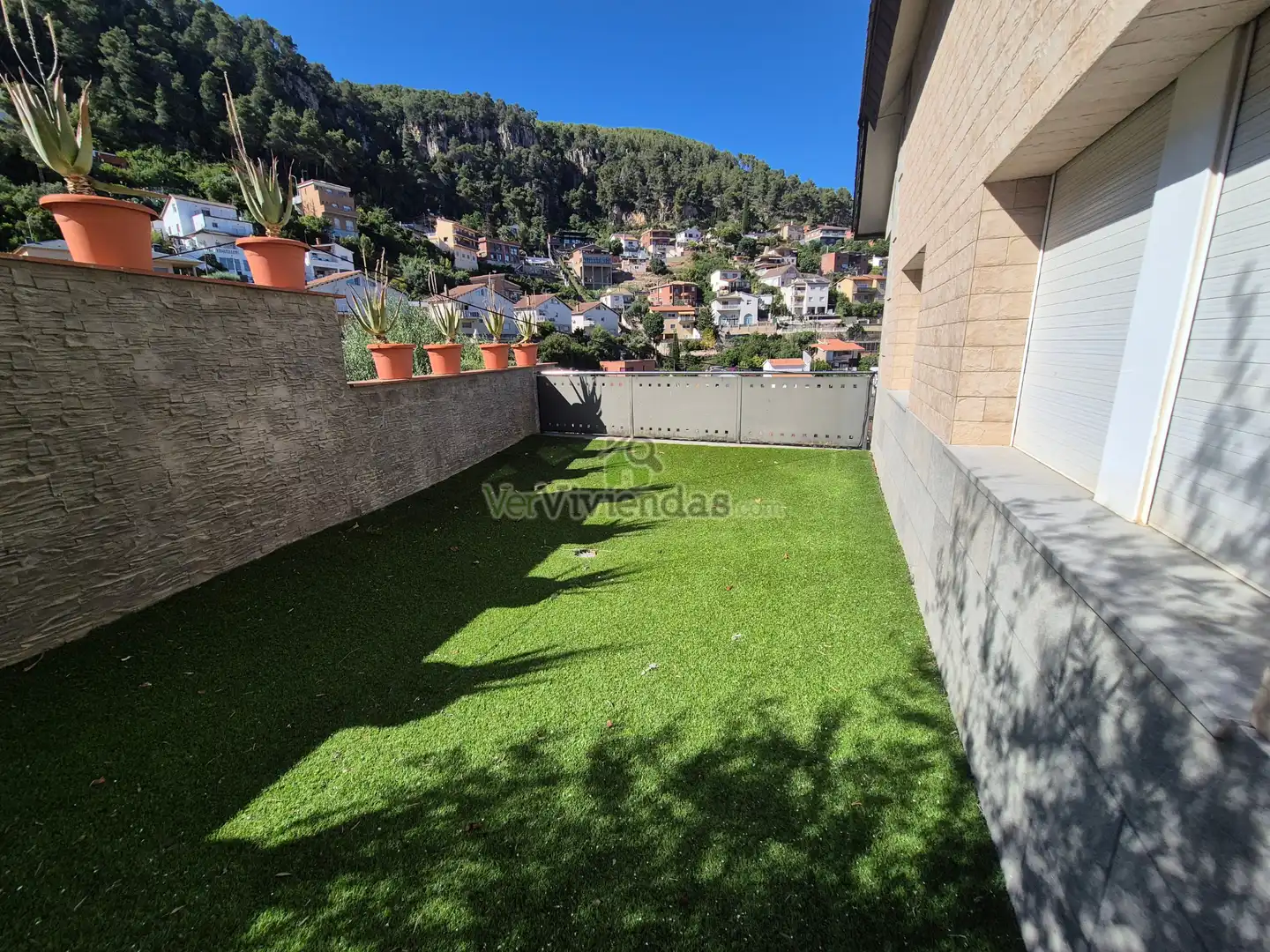 Terraza de Casa o chalet en venta en Vallirana con Aire acondicionado, Calefacción y Jardín privado