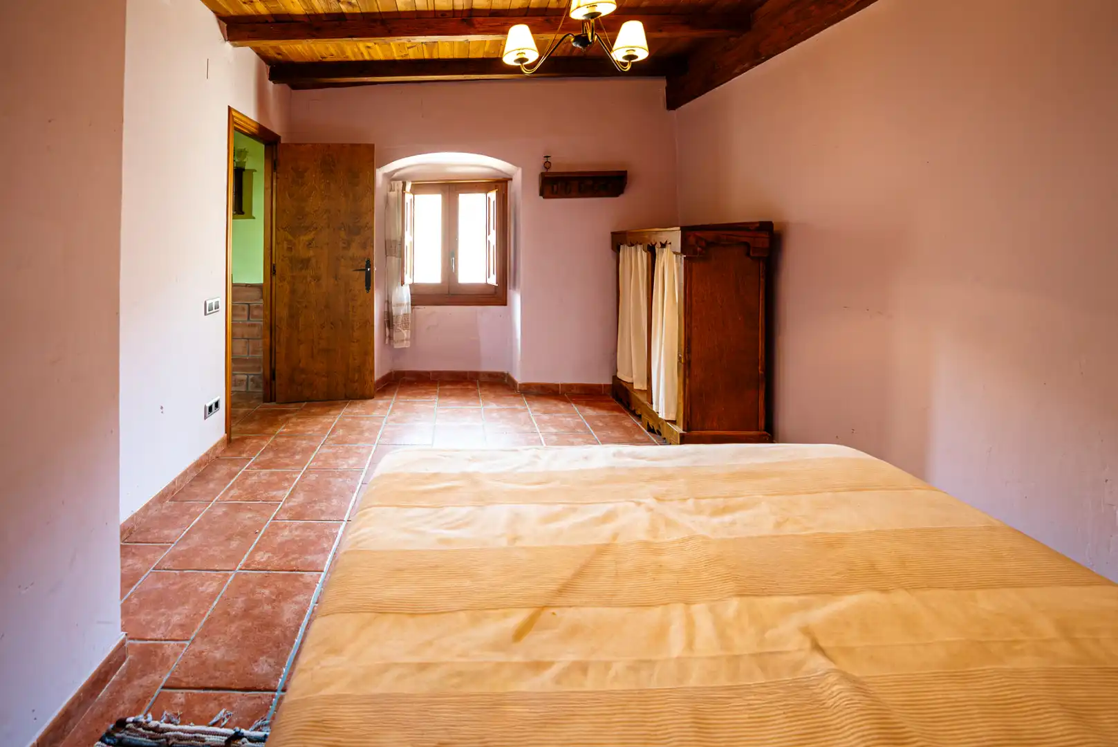 Bedroom of Flat for sale in Vilanova de Prades  with Heating, Furnished and Oven