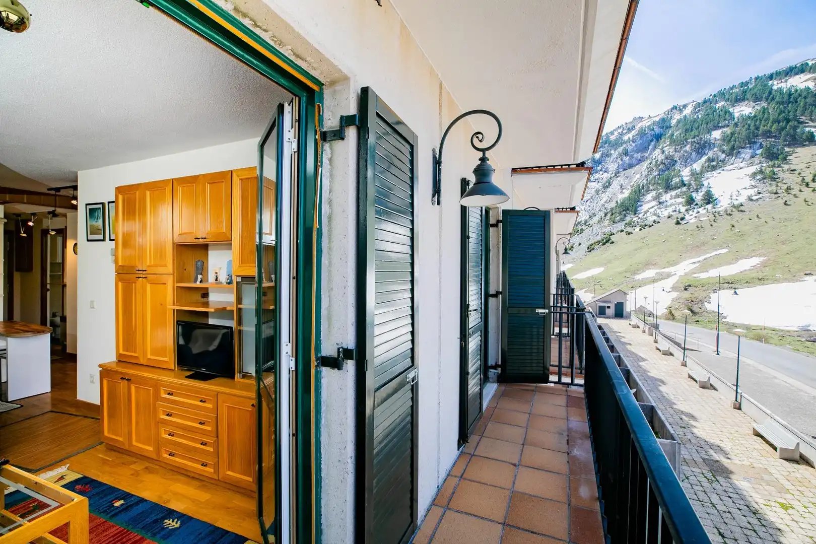 Terrasse von Wohnung zum Verkauf in Aisa mit Heizung, Terrasse und Abstellraum