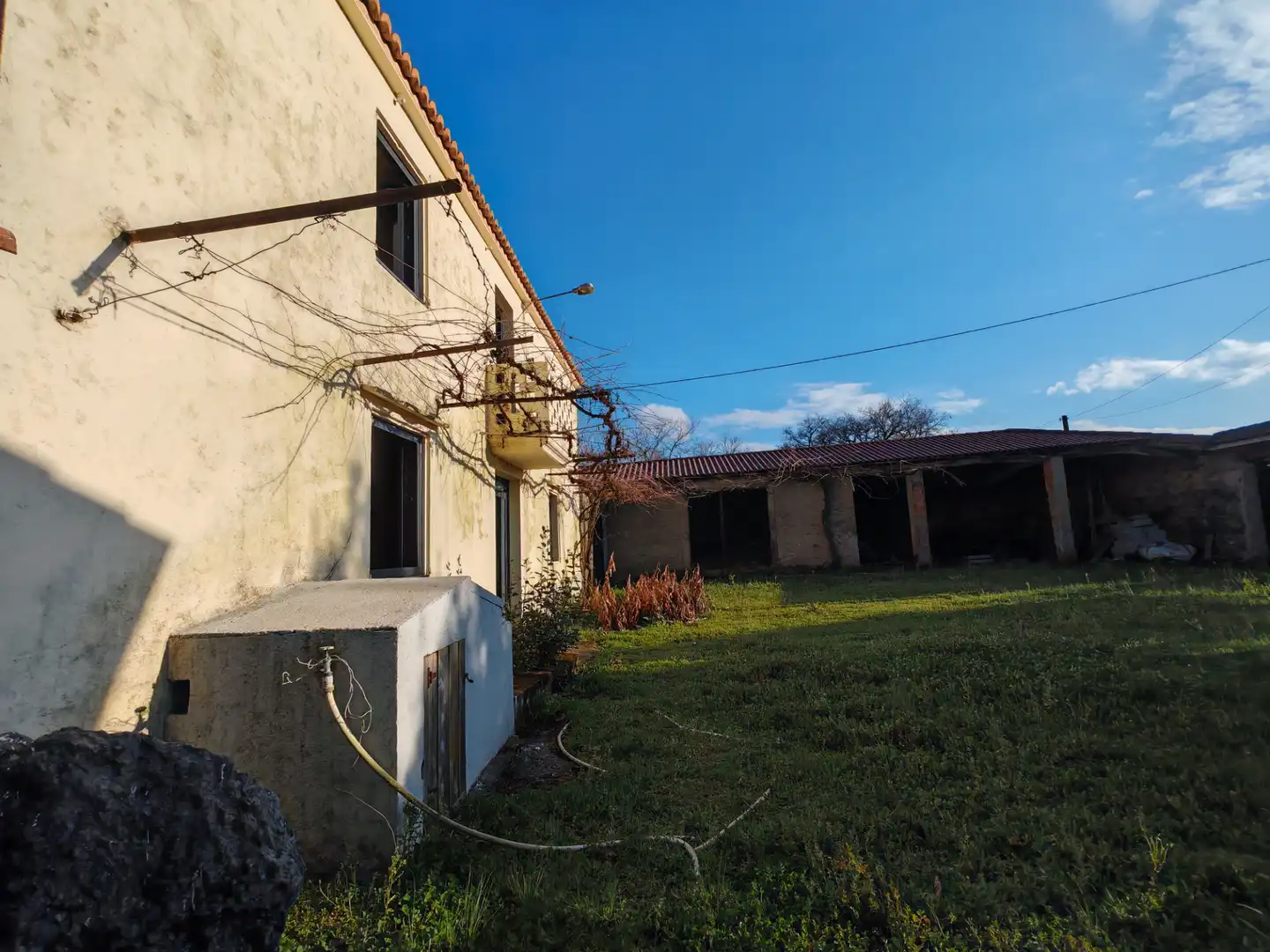 Vista exterior de Casa o chalet en venta en Santiso con Jardín privado, Trastero y Horno