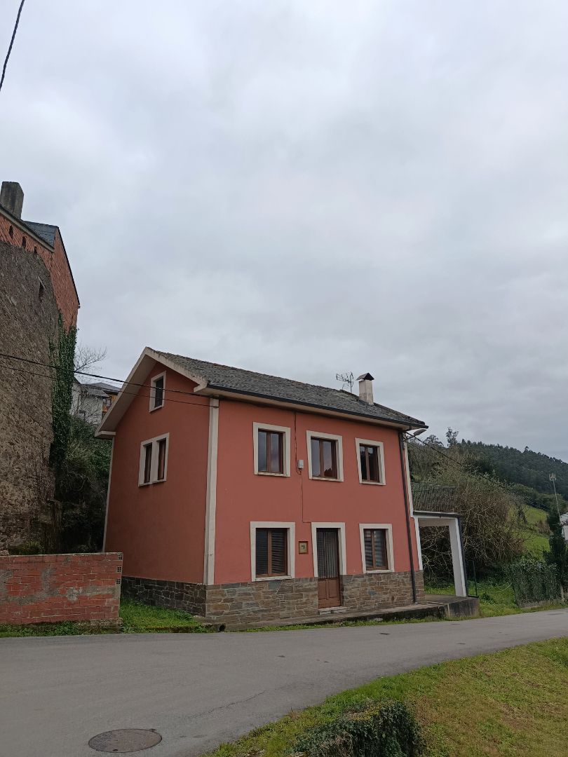 Vista exterior de Casa o chalet en venta en Vegadeo con Calefacción, Jardín privado y Terraza