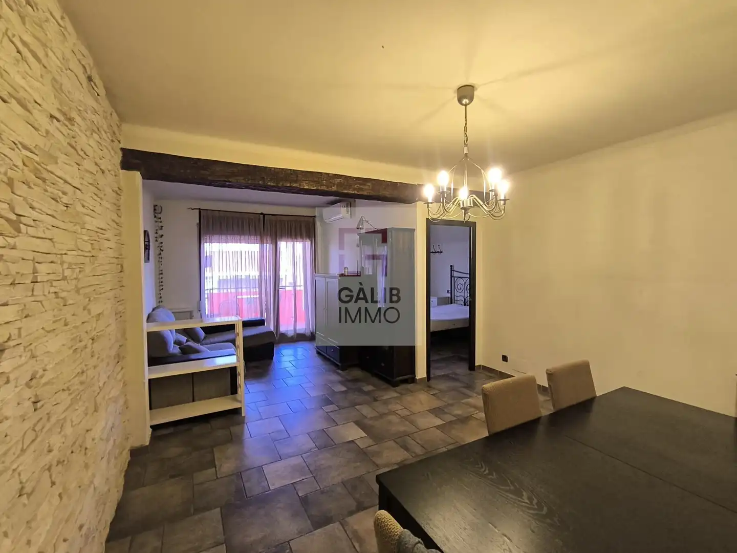 Sala d'estar de Pis en venda en Figueres amb Aire condicionat, Calefacció i Traster