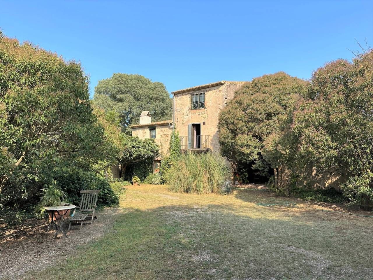 Exterior view of House or chalet for sale in Girona Capital  with Private garden and Terrace