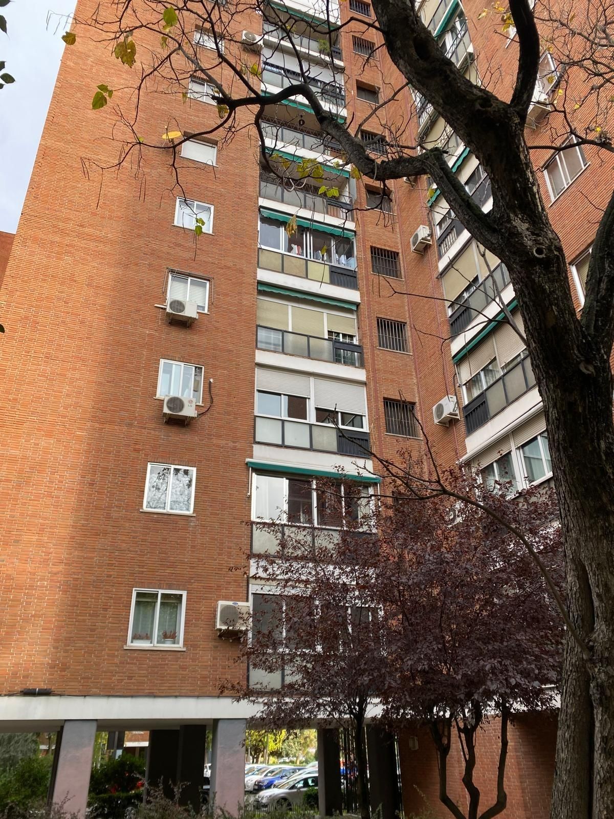 Vista exterior de Piso en venta en  Madrid Capital con Calefacción, Jardín privado y Terraza