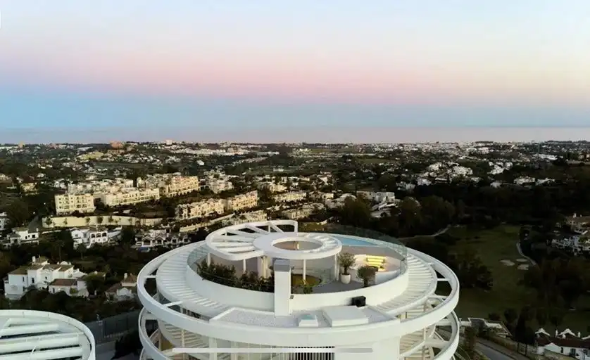 Exterior view of Apartments for rent in Benahavís  with Air Conditioner, Terrace and Swimming Pool