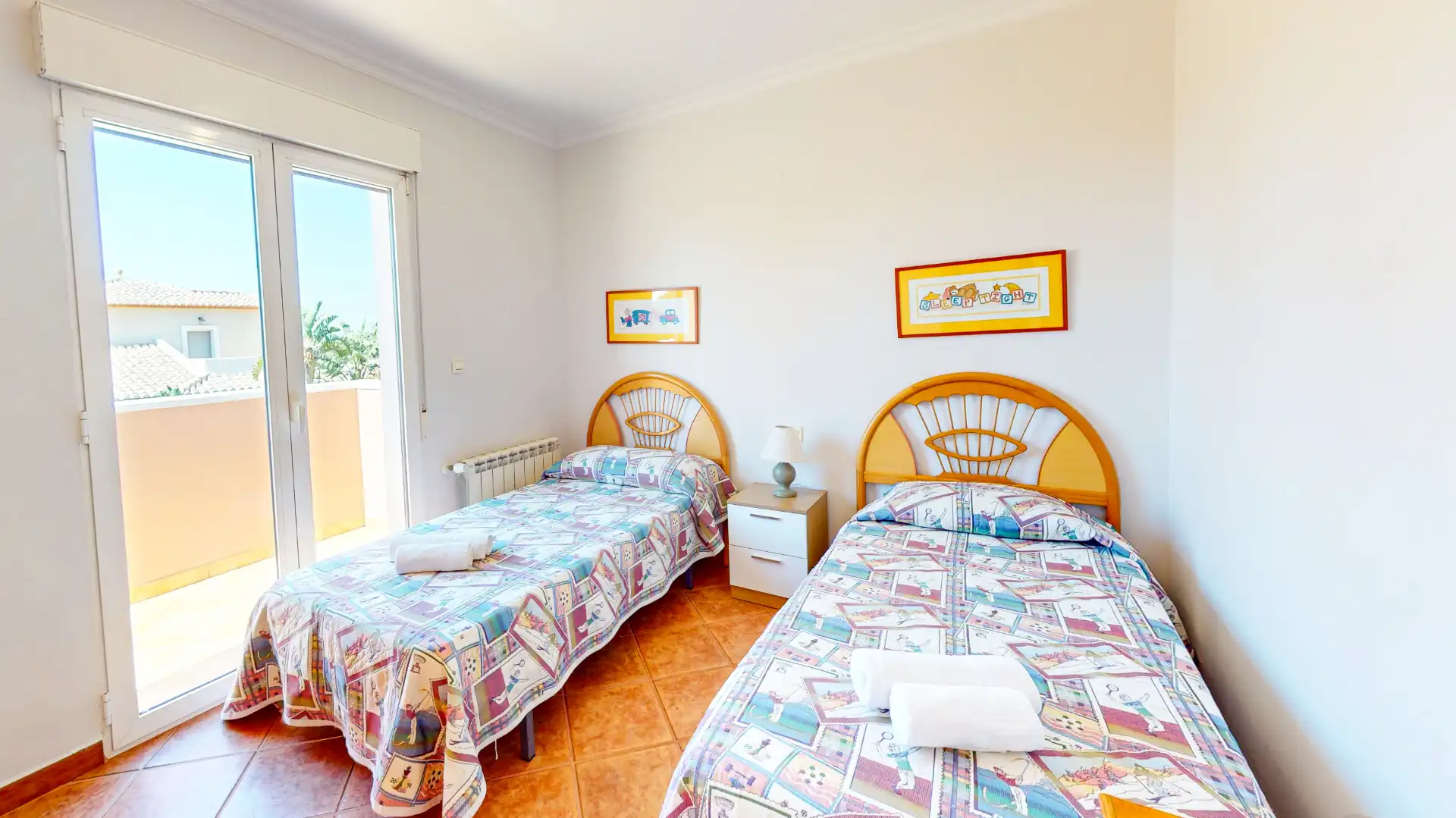 Habitación de Casa o chalet de alquiler en Dénia con Aire acondicionado, Calefacción y Jardín privado