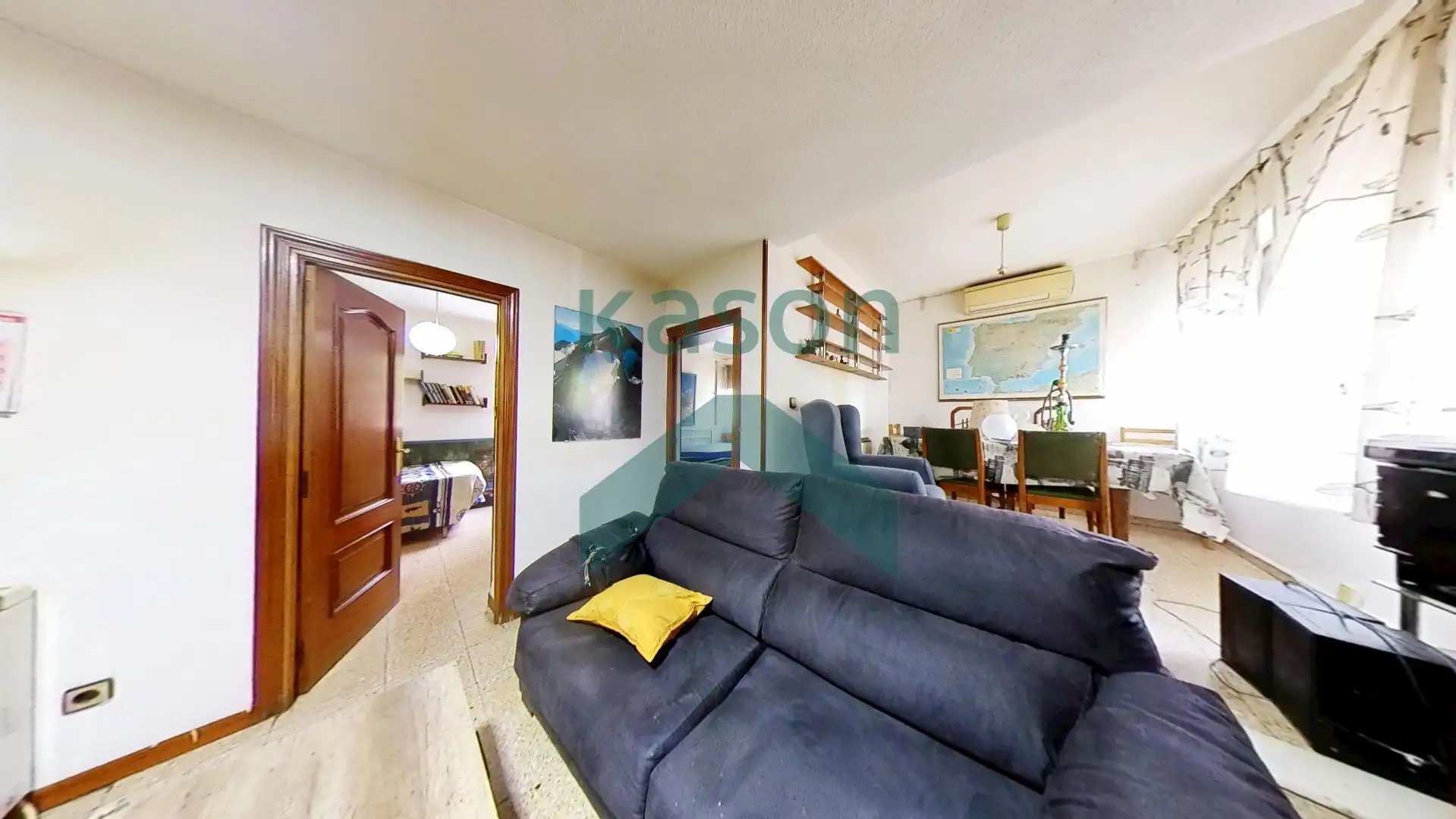 Living room of Flat for sale in Madrid  with Air Conditioner and Heating