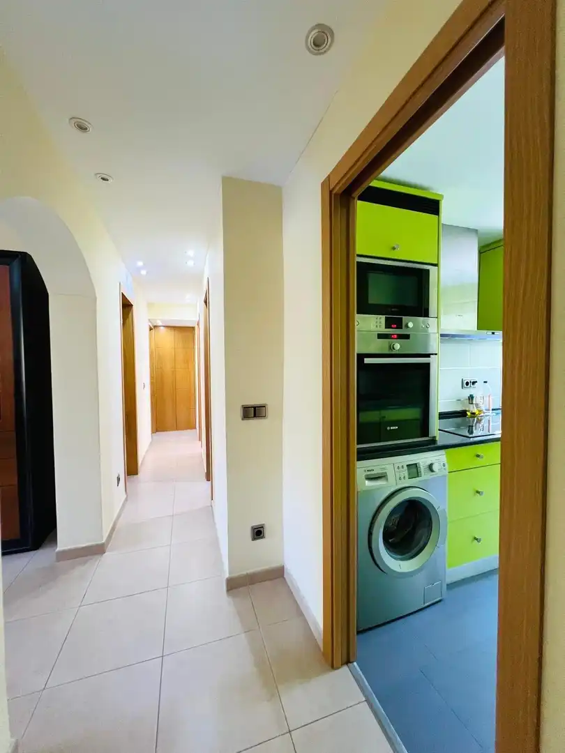 Küche von Wohnung zur Miete in Madrid mit Klimaanlage, Heizung und Möbliert