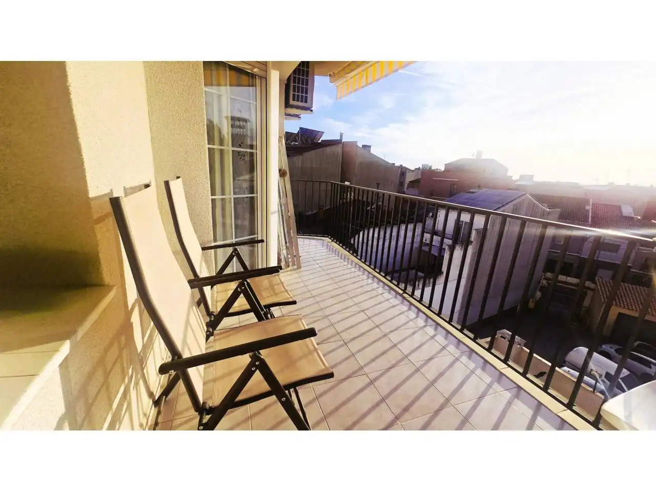 Balcony of Flat for sale in Terrassa  with Air Conditioner, Heating and Terrace