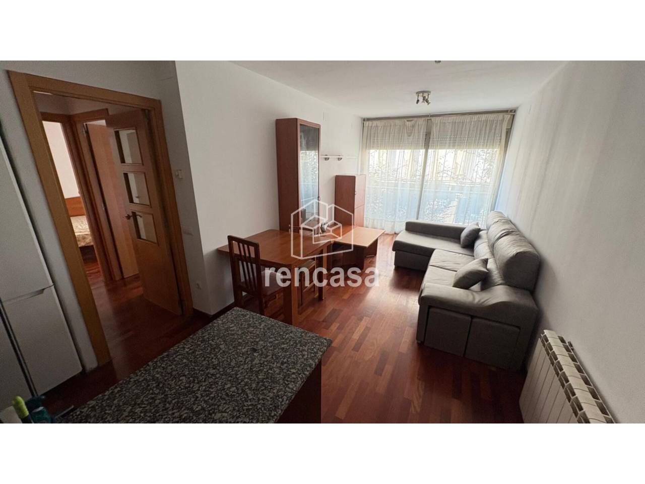 Vista exterior de Piso de alquiler en  Lleida Capital con Calefacción, Parquet y Amueblado
