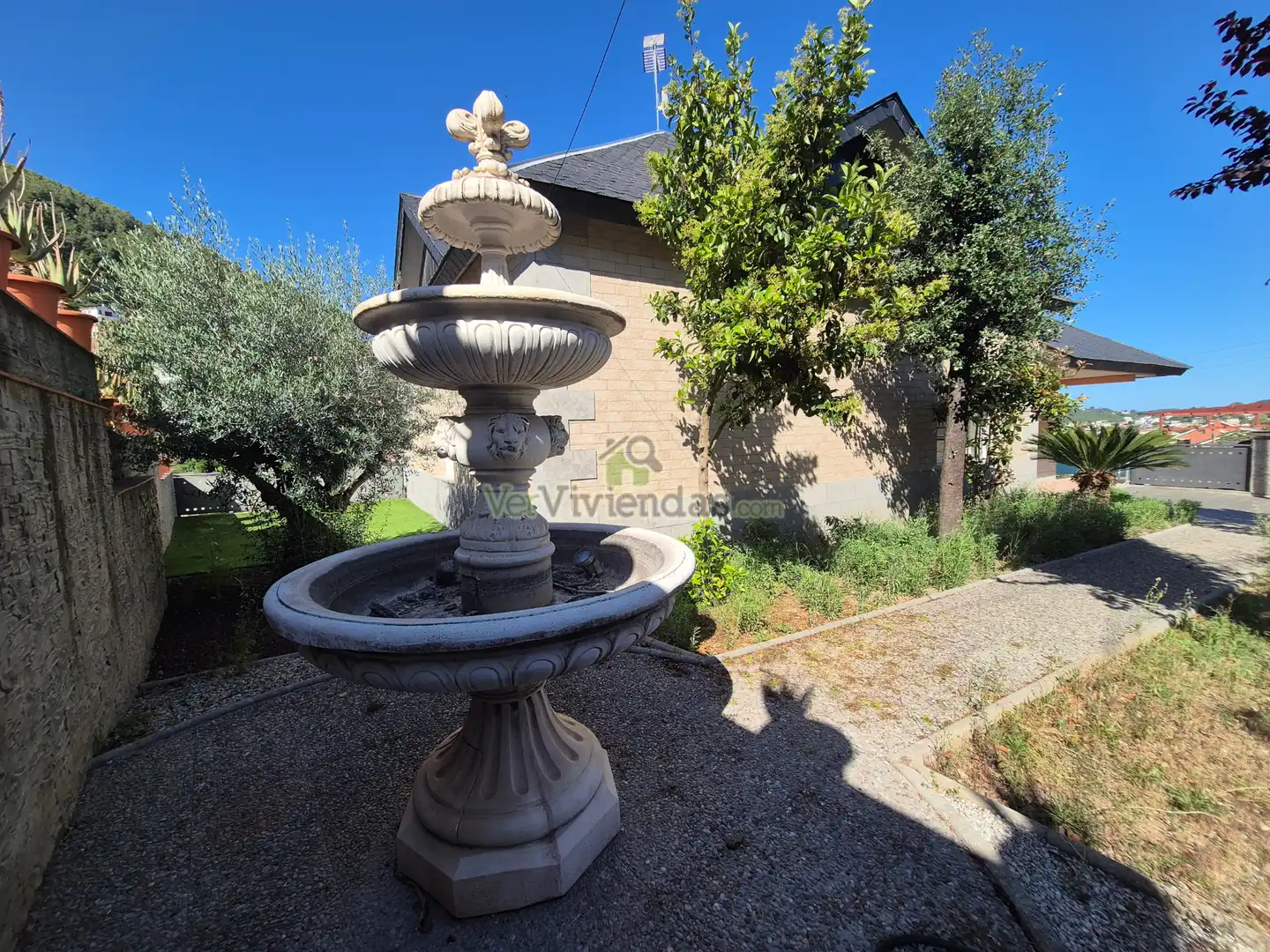 Jardín de Casa o chalet en venta en Vallirana con Aire acondicionado, Calefacción y Jardín privado