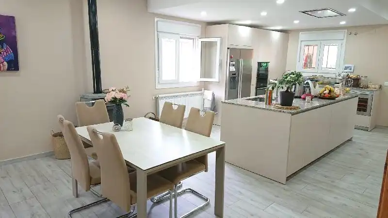 Kitchen of Houses for sale in Plasencia  with Heating, Terrace and Furnished