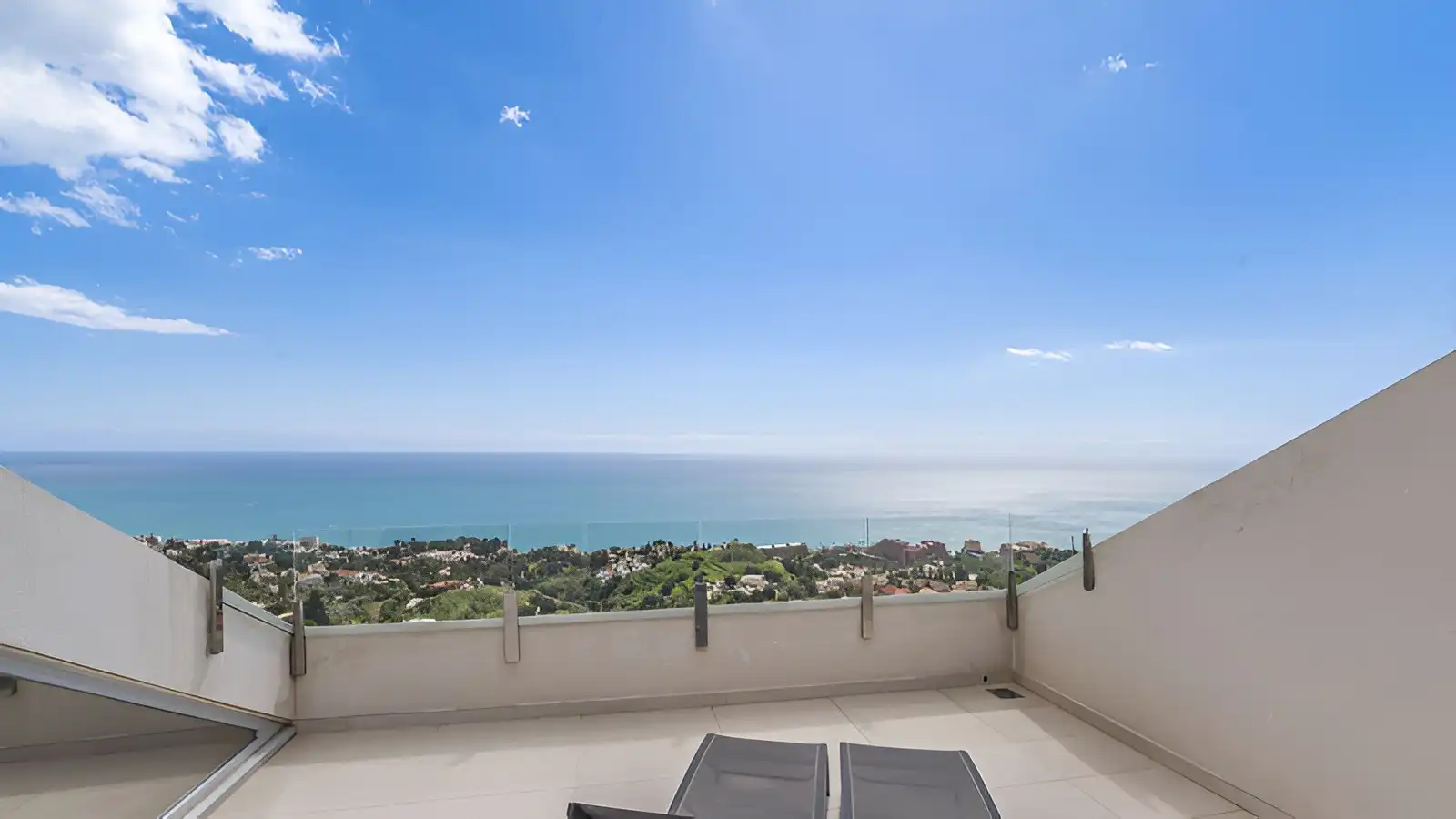 Terrace of Attic for sale in Benalmádena  with Air Conditioner, Heating and Terrace