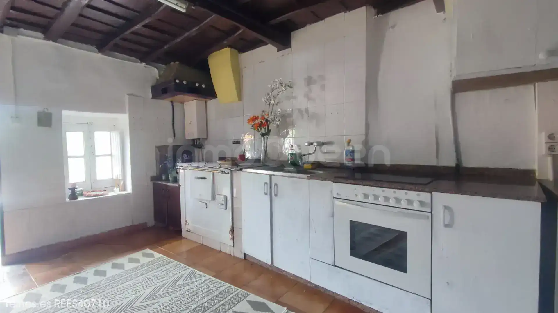 Cocina de Casa adosada en venta en Morcín con Calefacción, Terraza y Amueblado