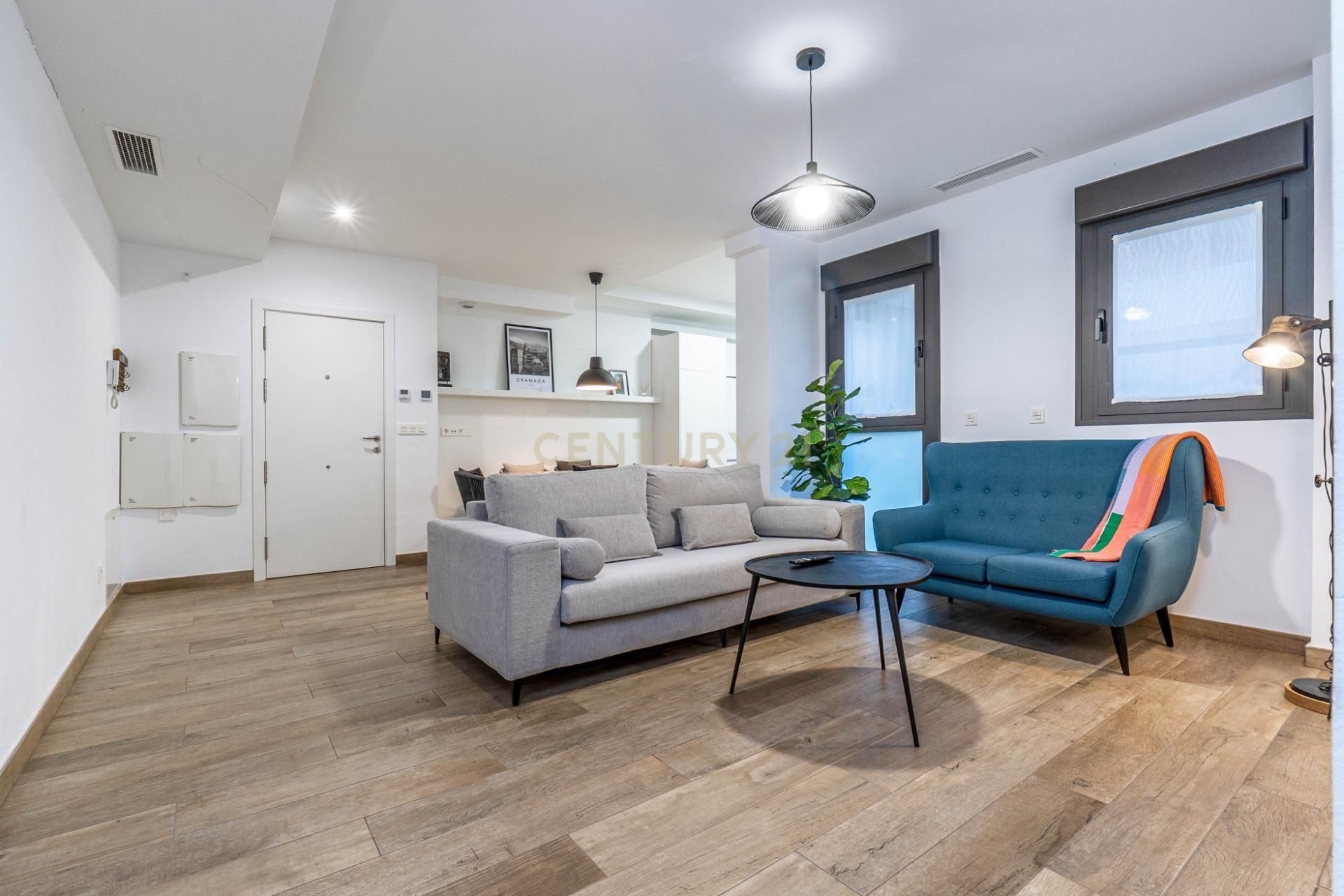 Living room of Apartment for sale in  Granada Capital  with Air Conditioner, Home automation and Community pool