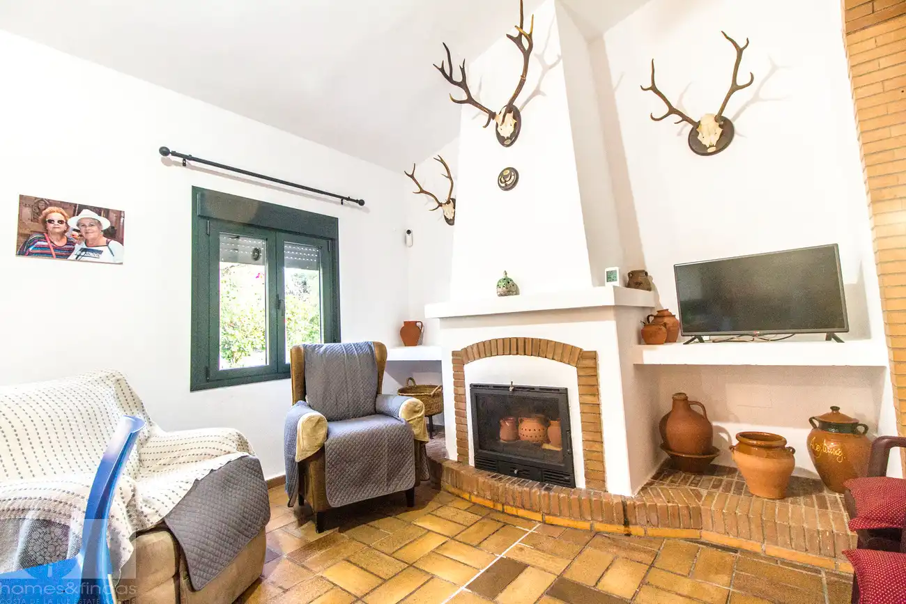 Wohnzimmer von Country house zum Verkauf in Ayamonte mit Schwimmbad und Möbliert