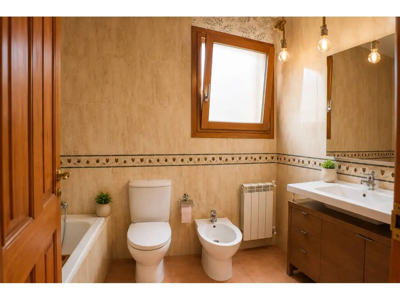 Baño de Casa o chalet de alquiler en Sant Feliu de Codines con Aire acondicionado, Calefacción y Jardín privado