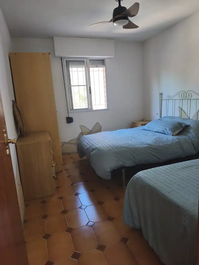 Bedroom of Houses for rent in Castellón de la Plana / Castelló de la Plana  with Air Conditioner, Private garden and Terrace