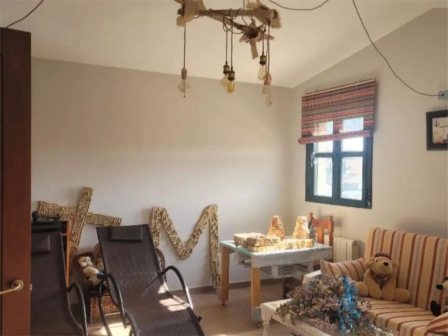 Sala d'estar de Casa o xalet en venda en Manzanares amb Aire condicionat i Piscina