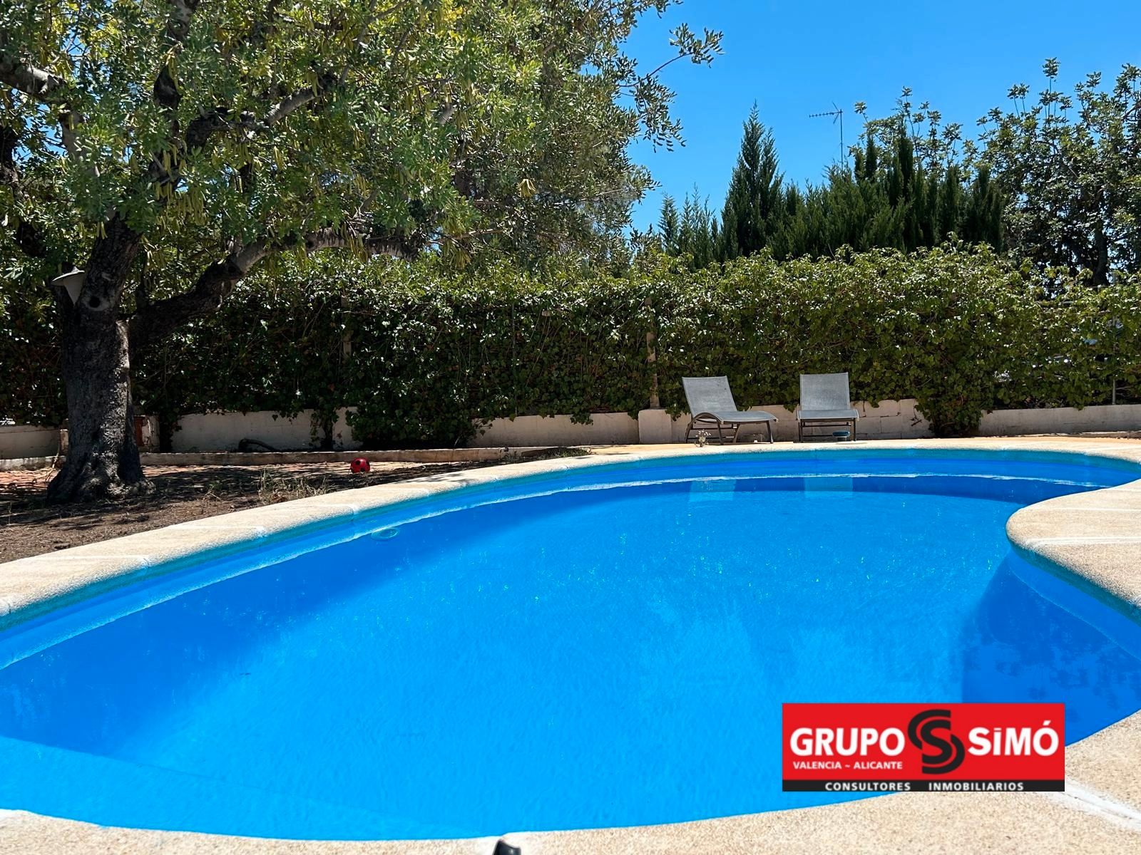 Swimming pool of House or chalet for sale in Montserrat  with Private garden, Terrace and Storage room