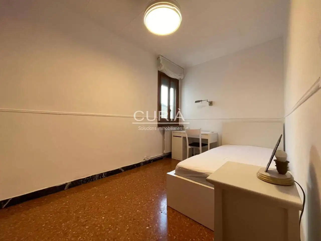 Bedroom of Flat for rent in Lleida  with Air Conditioner, Heating and Furnished