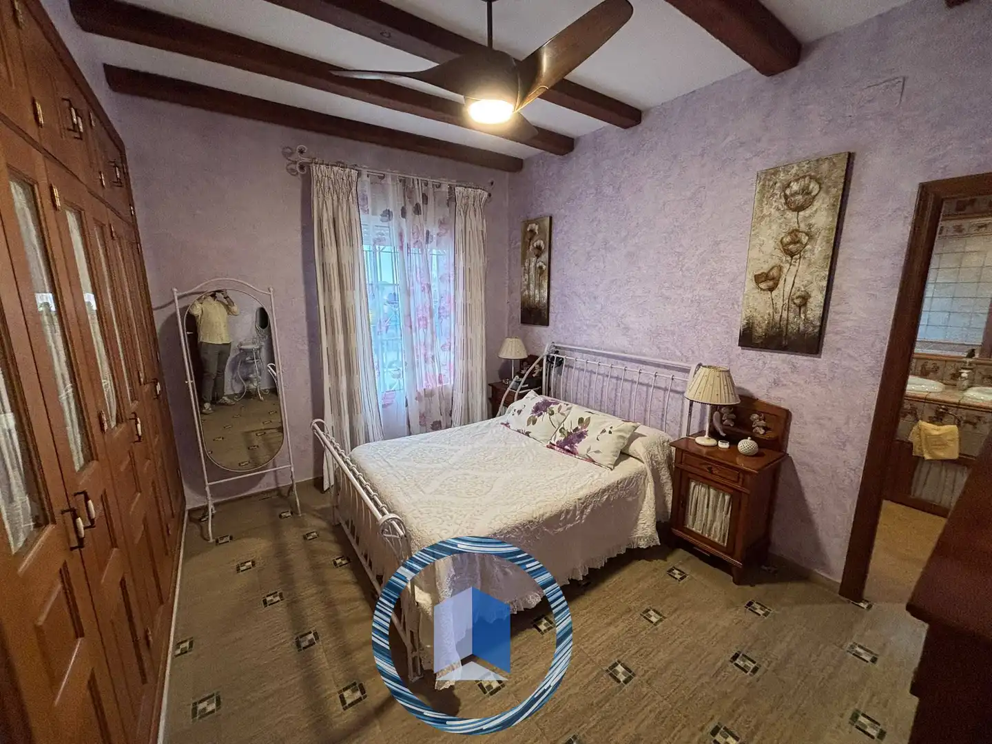 Habitación de Casa o chalet en venta en Alcalá de Guadaira con Aire acondicionado, Jardín privado y Terraza