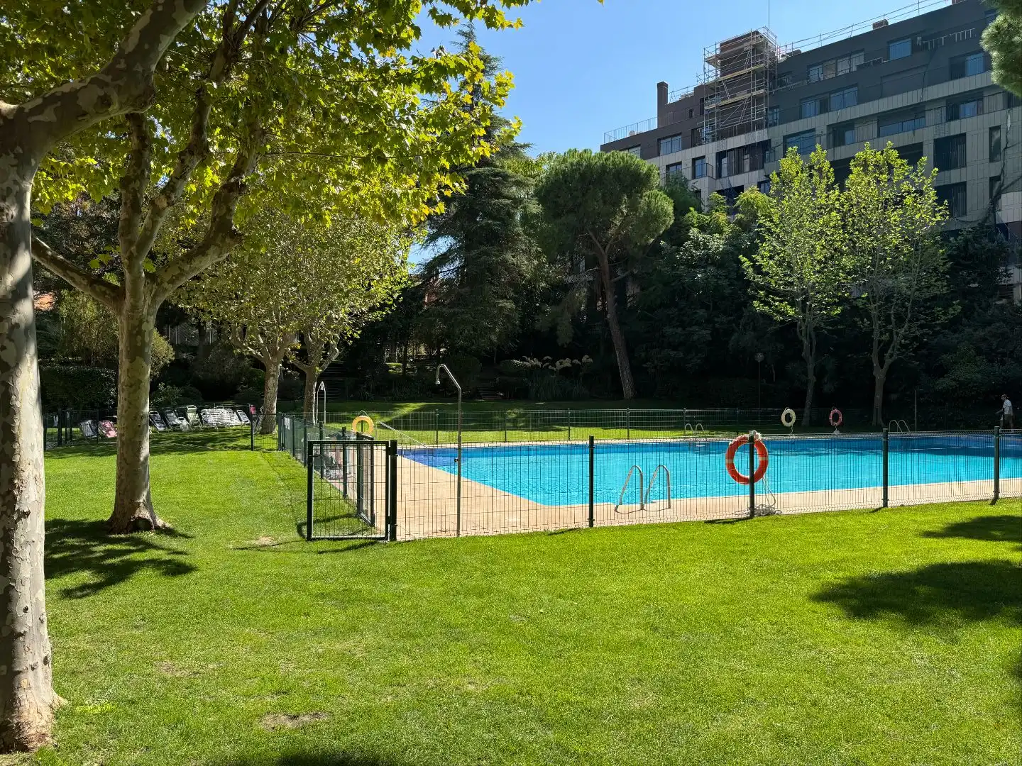 Piscina de Pis en venda en  Madrid Capital amb Aire condicionat, Terrassa i Piscina