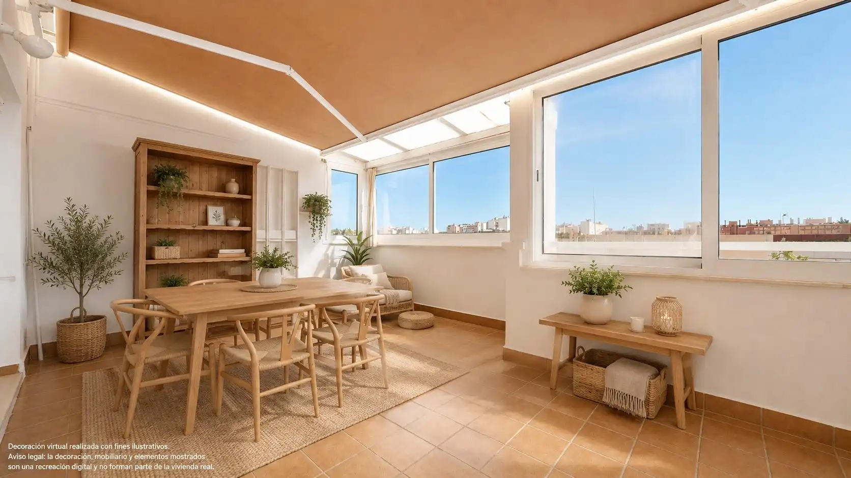 Sala de estar de Piso en venta en Almería