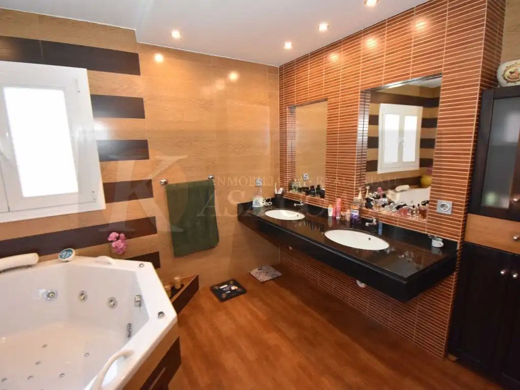 Bany de Casa o xalet en venda en Mijas amb Aire condicionat, Jardí privat i Terrassa