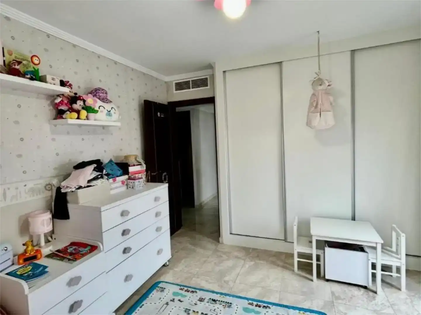 Bedroom of Flat for sale in  Melilla Capital  with Air Conditioner and Balcony