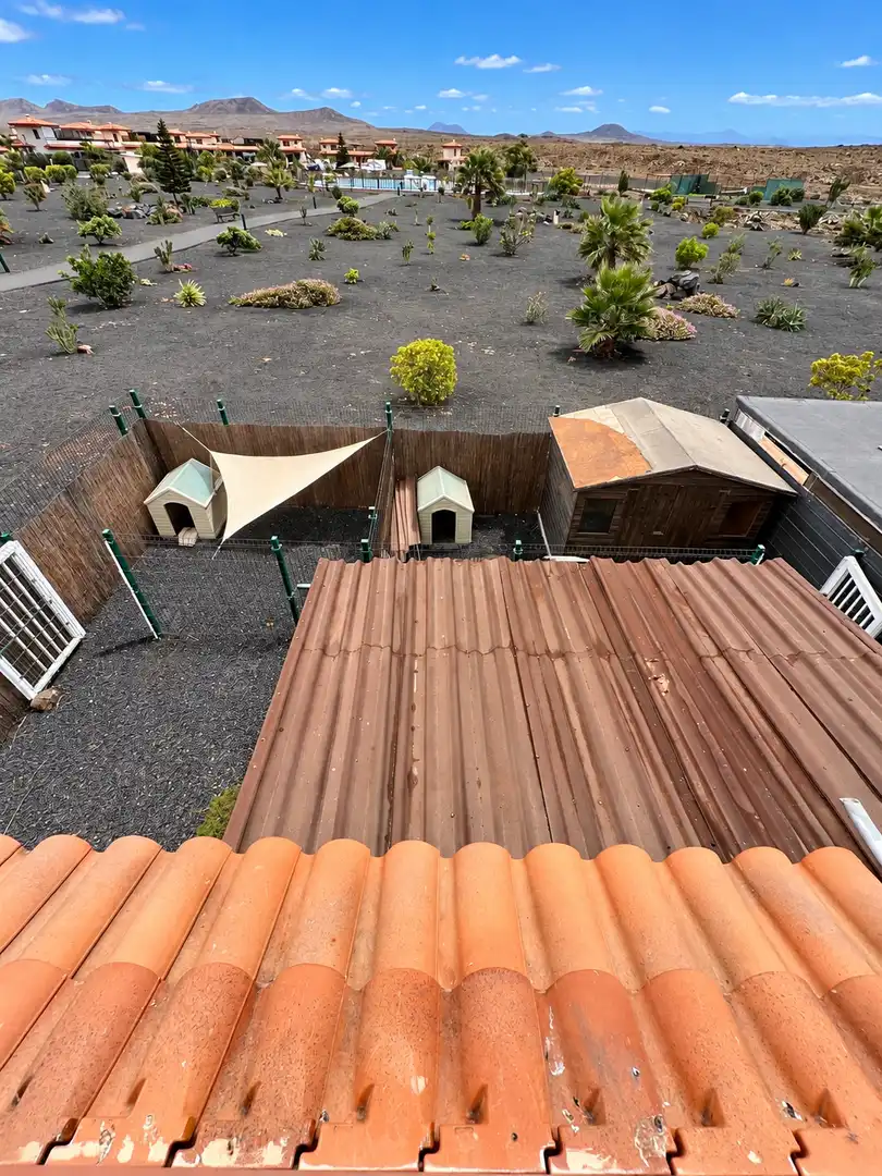 Terraza de Casa o chalet en venta en La Oliva con Terraza, Amueblado y Piscina comunitaria