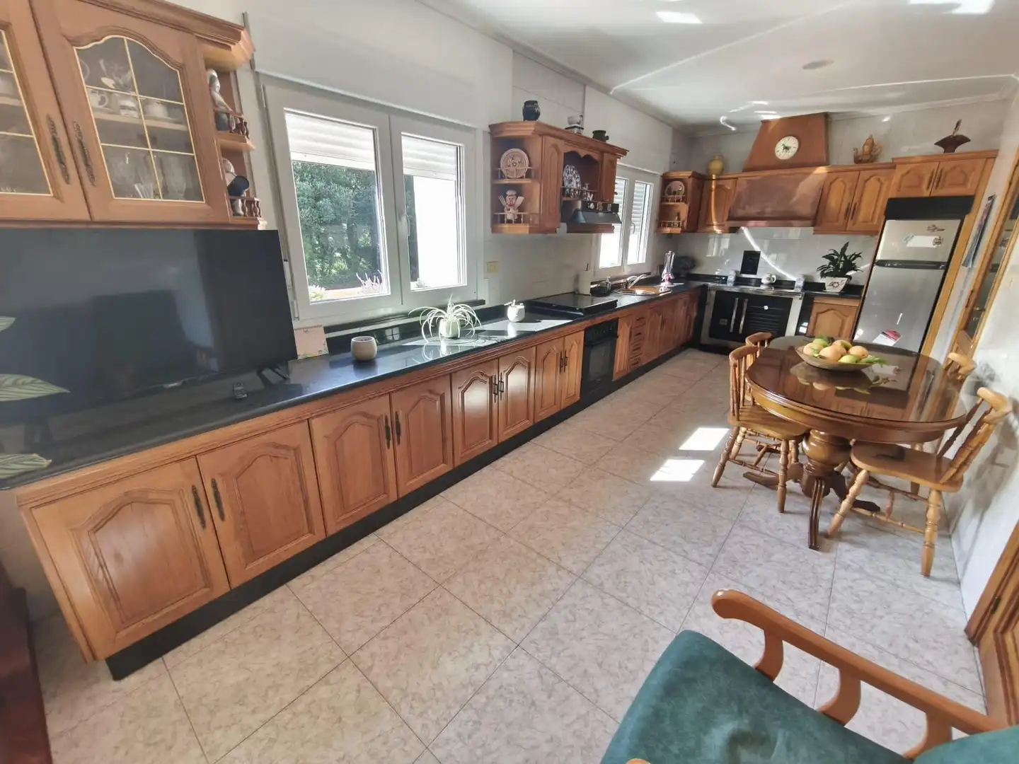 Cuina de Casa o xalet en venda en Lousame amb Aire condicionat, Calefacció i Terrassa