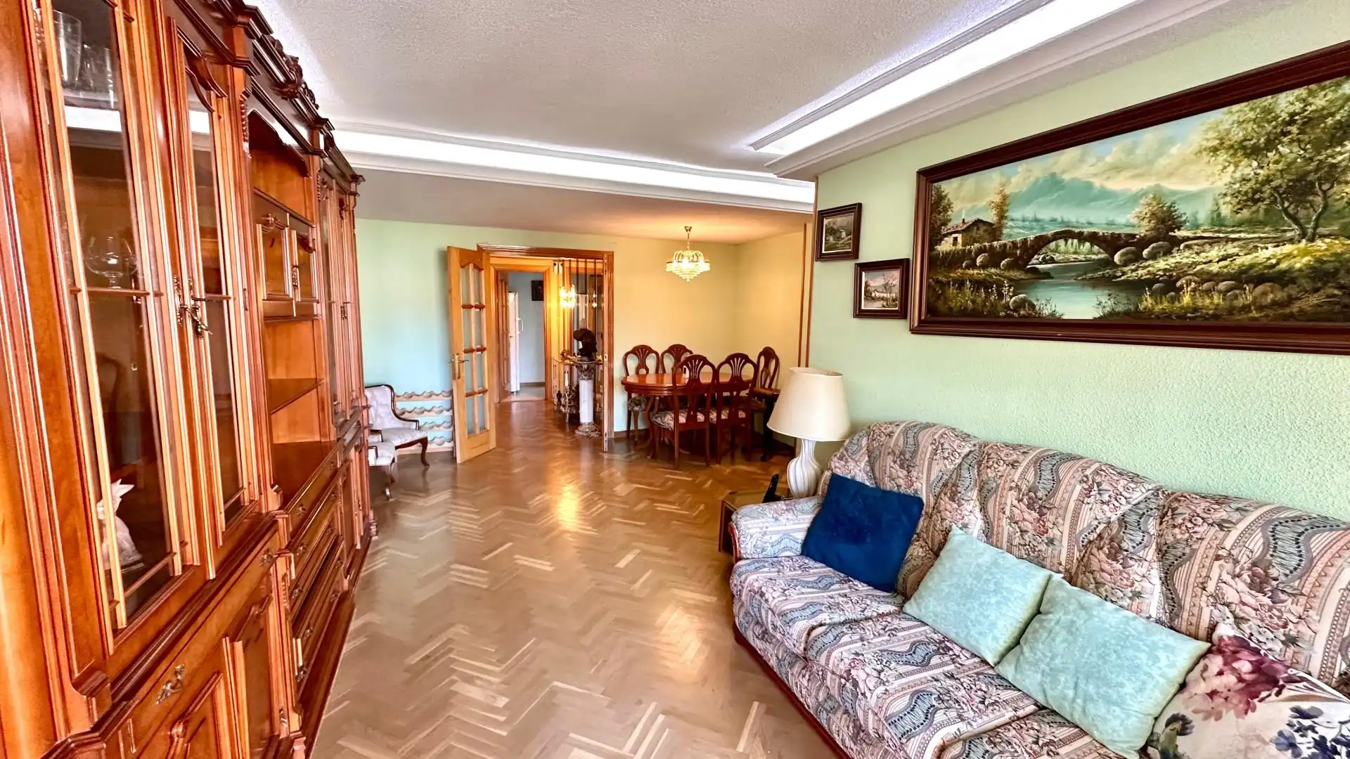 Wohnzimmer von Maisonette zum Verkauf in Collado Villalba mit Heizung, Terrasse und Gemeinschaftspool