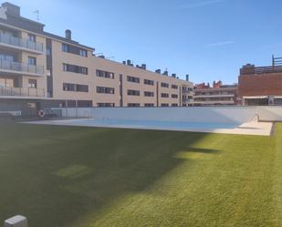 Swimming pool of Duplex for sale in Terrassa  with Air Conditioner, Heating and Parquet flooring