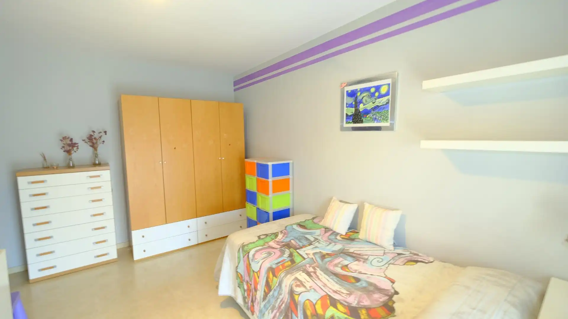 Bedroom of Attic for rent in Alcalá de Guadaira  with Air Conditioner, Heating and Terrace