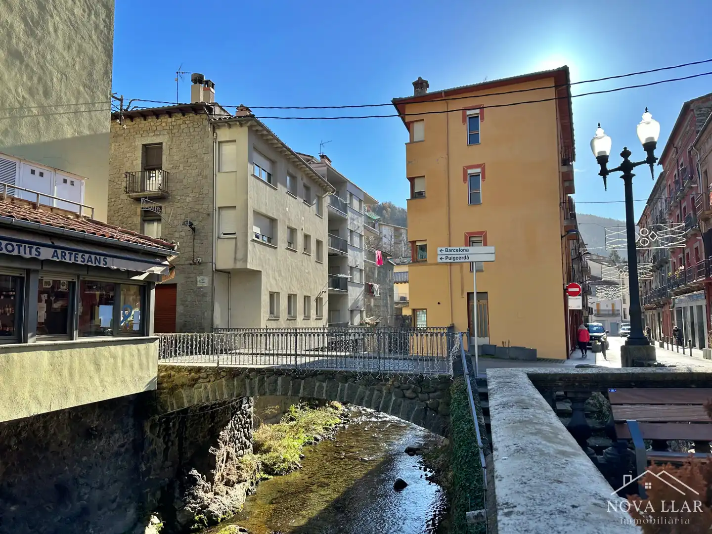 Vista exterior de Piso en venta en Ribes de Freser con Calefacción y Horno