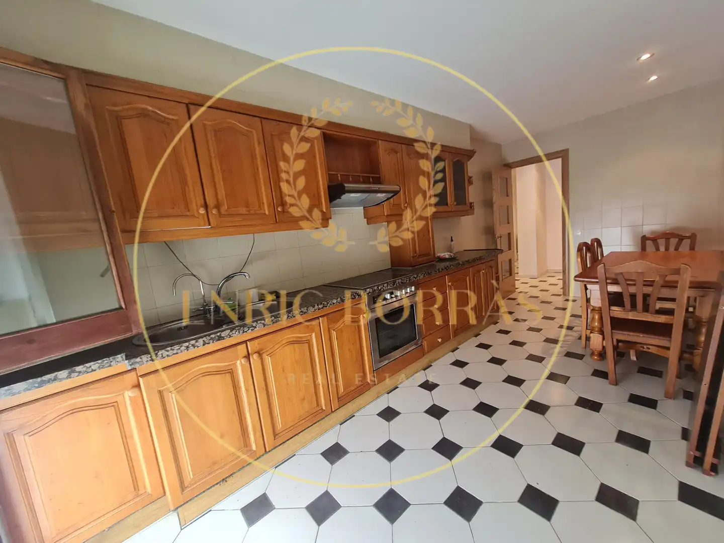 Cocina de Piso en venta en Puig-reig con Calefacción, Terraza y Trastero