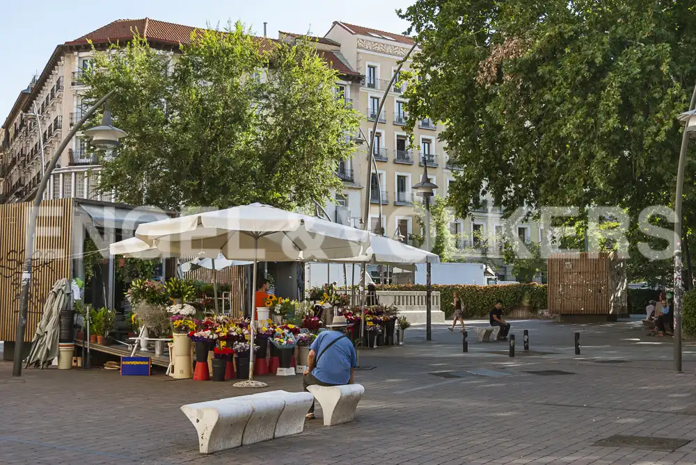 Terrasse von Wohnung zur Miete in Madrid mit Klimaanlage, Heizung und Haustiere erlaubt