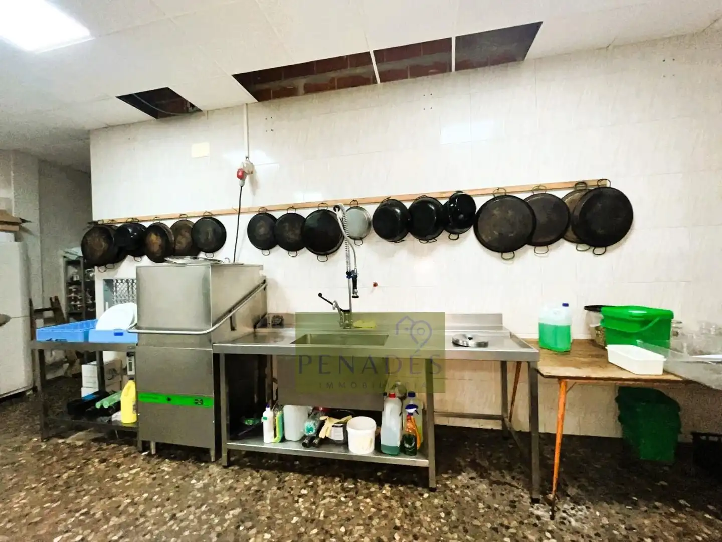 Cocina de Local de alquiler en Ontinyent con Aire acondicionado