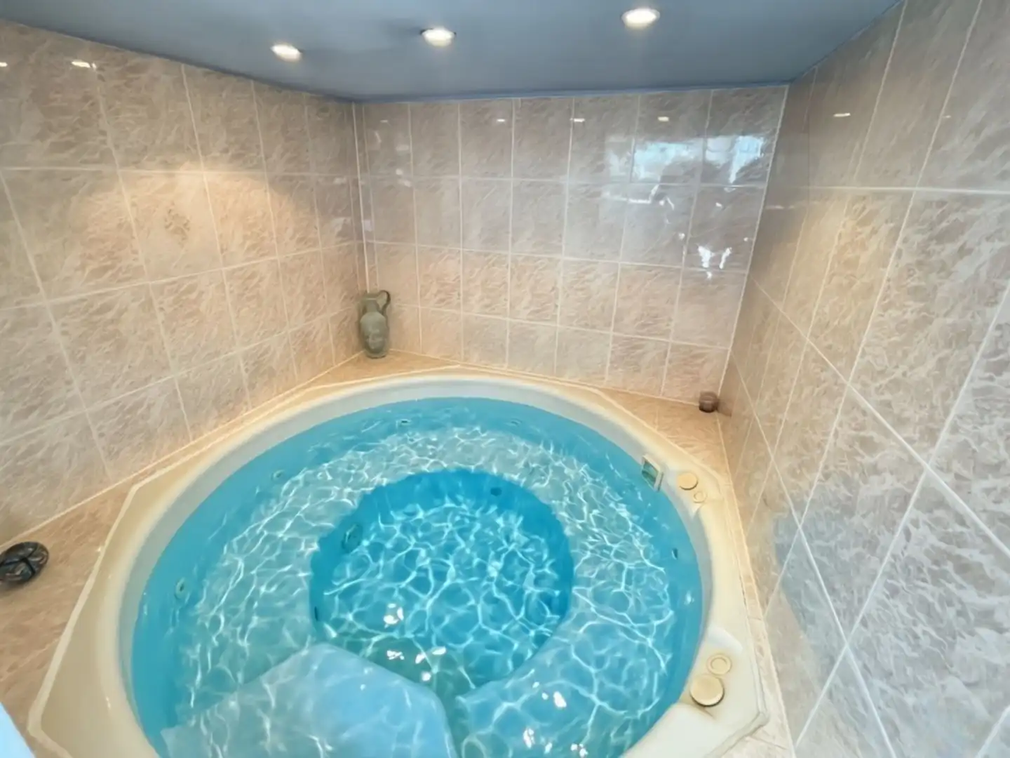 Piscina de Casa adosada en venda en Palau-saverdera amb Aire condicionat, Calefacció i Terrassa