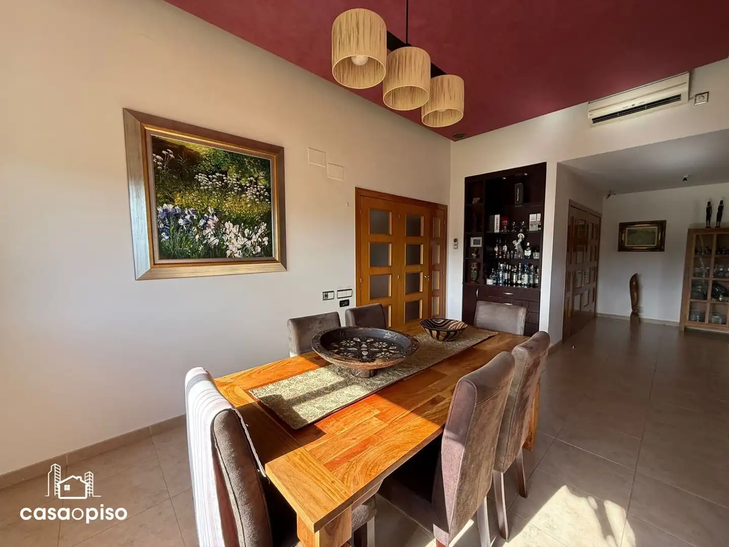 Comedor de Casa o chalet en venta en Sabadell con Aire acondicionado, Calefacción y Jardín privado