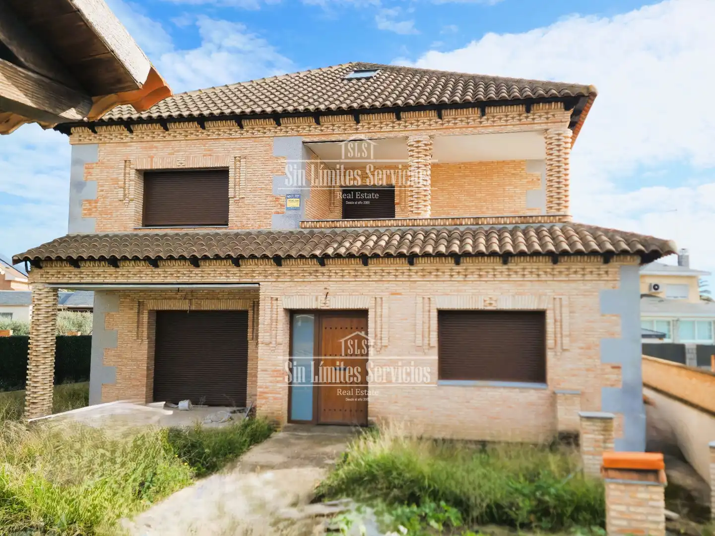 Vista exterior de Casa o xalet en venda en Griñón amb Calefacció, Jardí privat i Terrassa