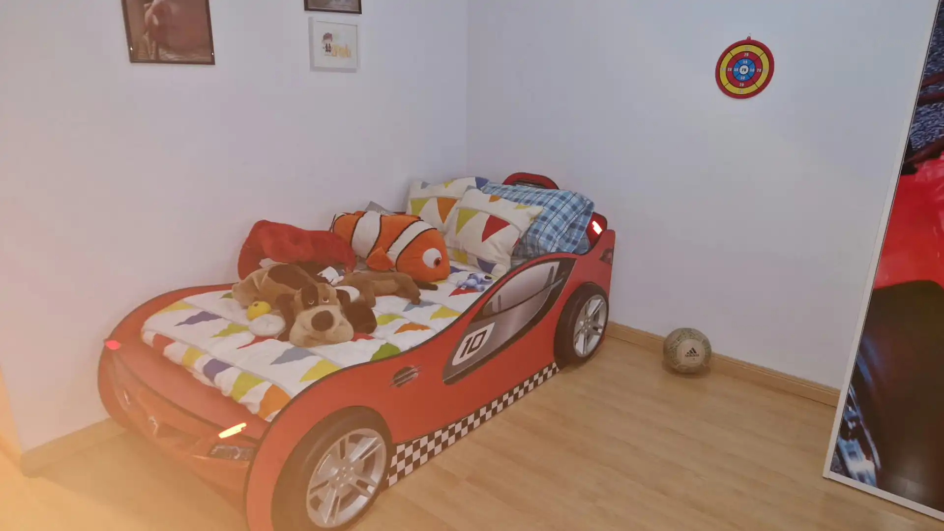 Schlafzimmer von Wohnung zur Miete in Zaragoza mit Heizung, Parkett und Terrasse