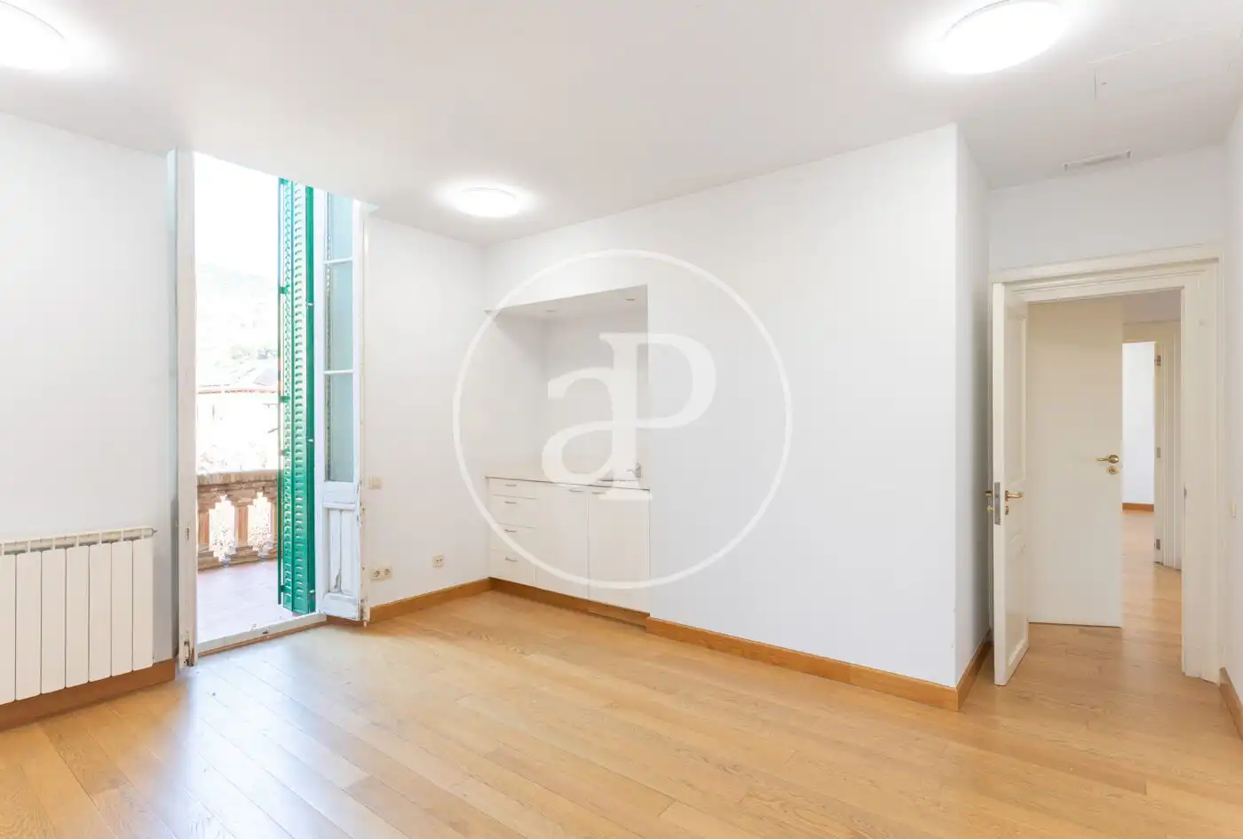 Living room of Houses for rent in Barcelona  with Air Conditioner, Heating and Private garden