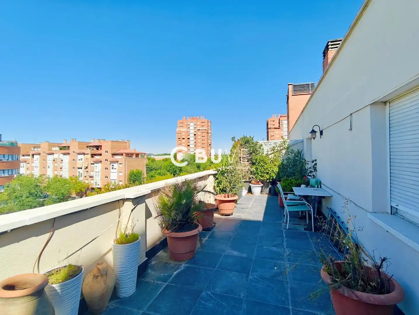 Terrace of Attic for sale in Madrid  with Air Conditioner, Heating and Parquet flooring