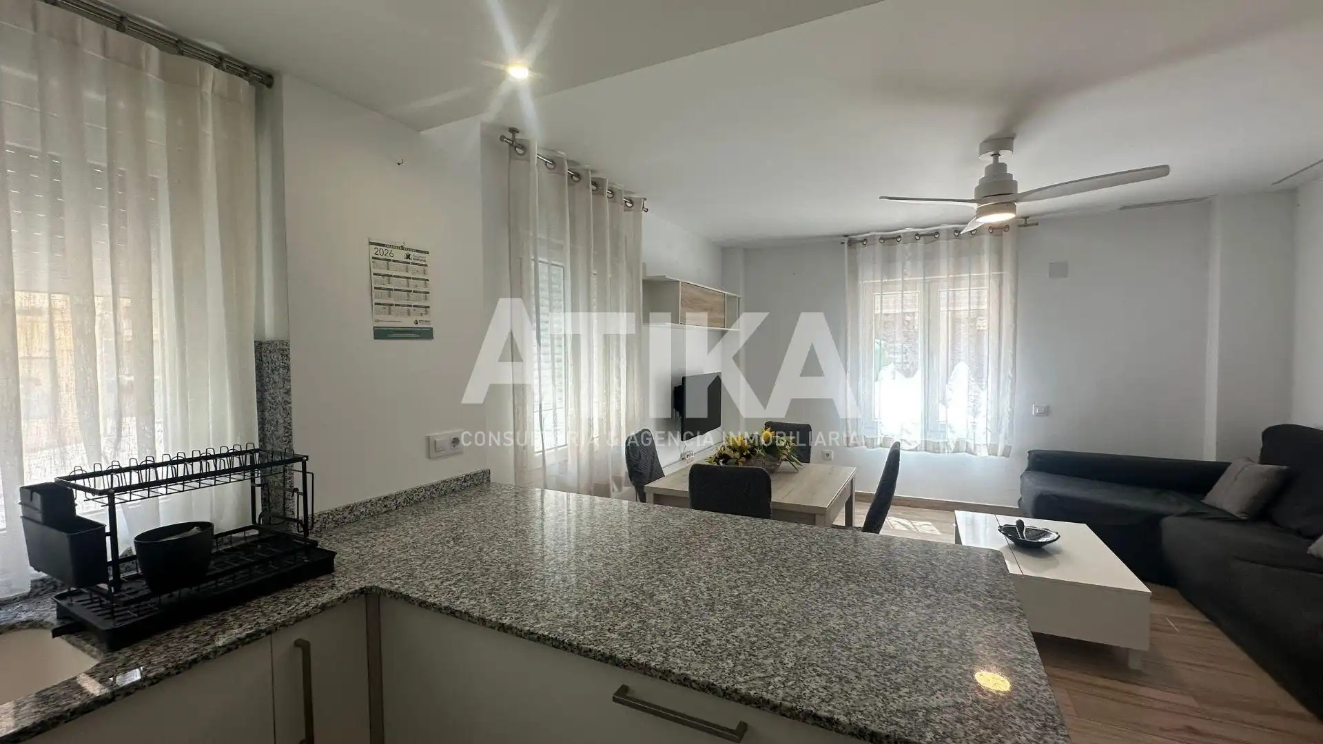 Kitchen of Flat for sale in Ontinyent  with Air Conditioner, Heating and Furnished