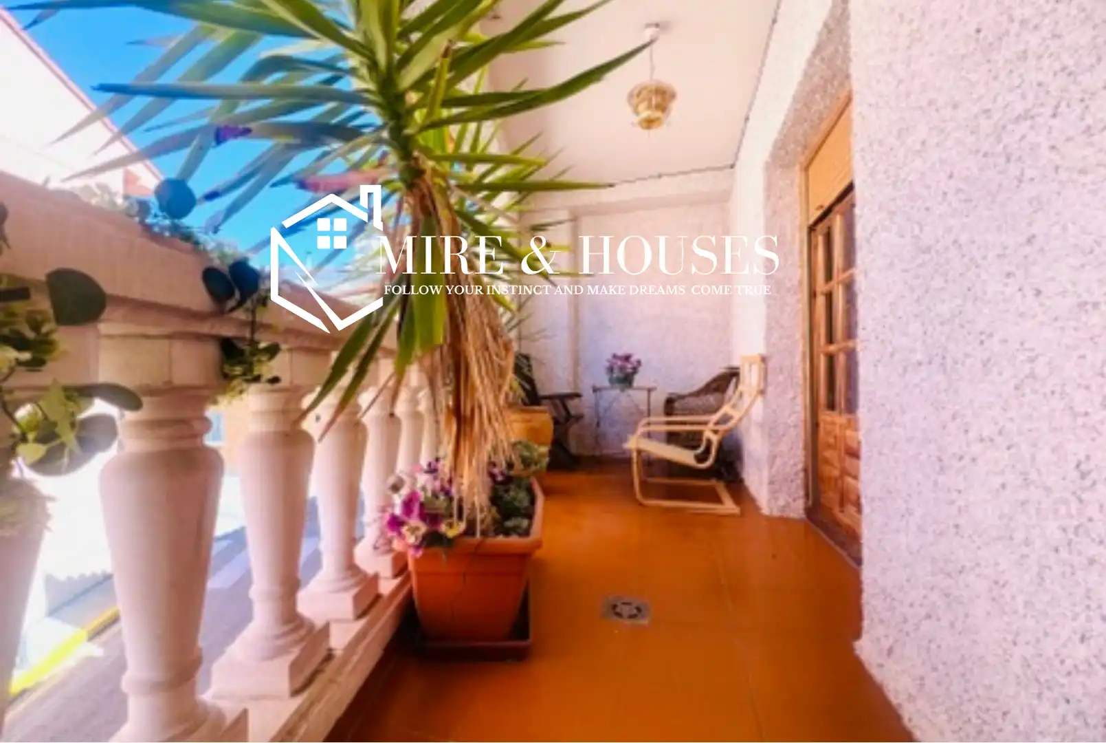 Terraza de Casa adosada en venta en El Molar (Madrid) con Calefacción, Jardín privado y Terraza