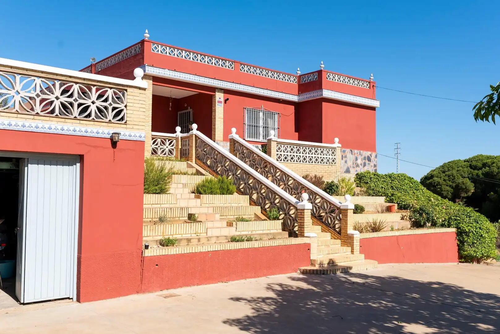 Vista exterior de Finca rústica en venta en Lepe con Calefacción, Jardín privado y Terraza