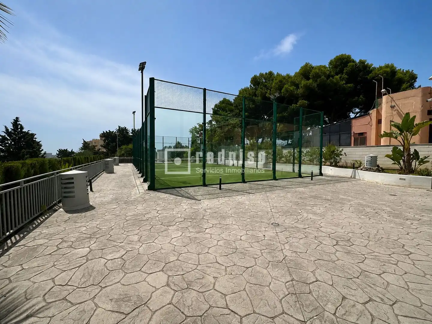 Garden of Flat for rent in Torremolinos  with Air Conditioner, Heating and Private garden